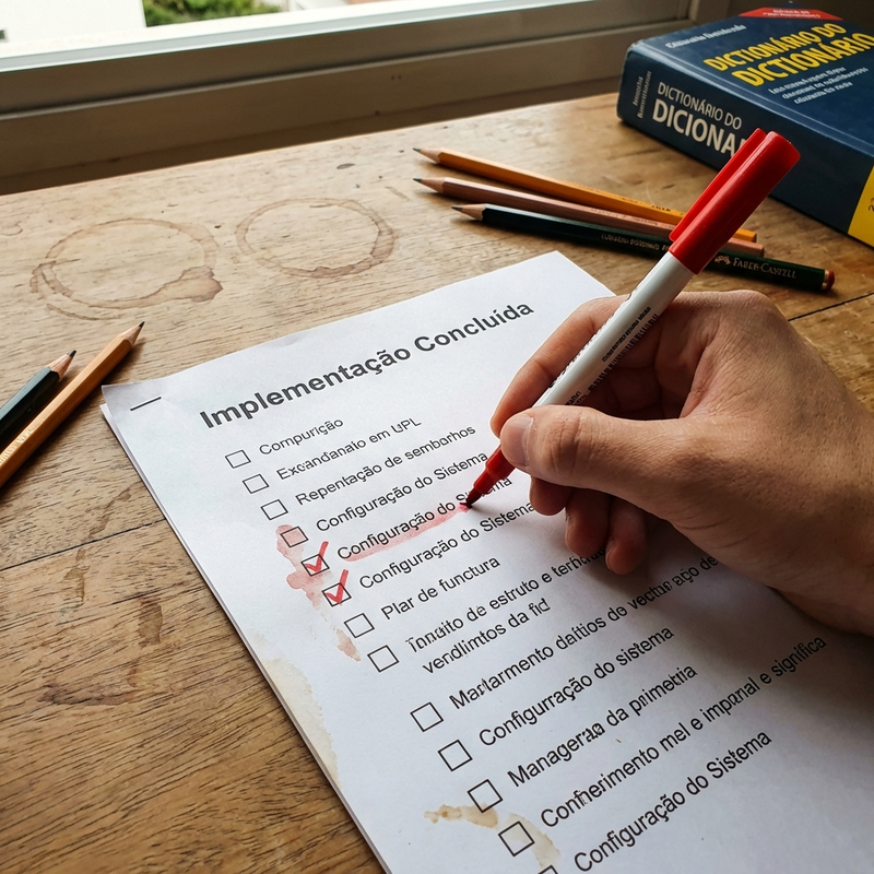 Checklist de Implementação